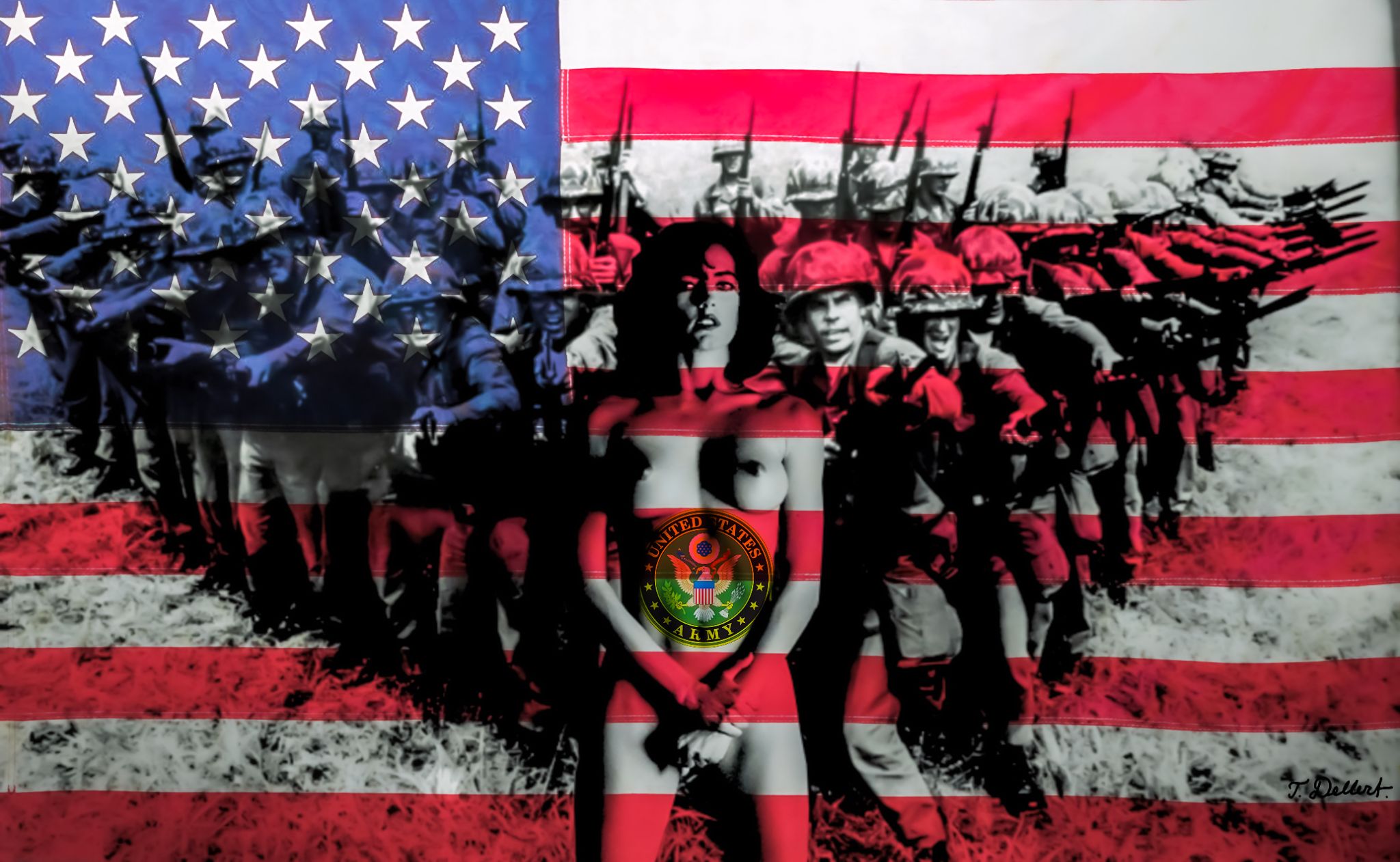 Naked in the US Army 2